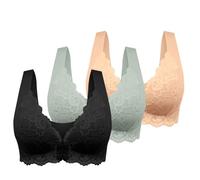 Lot de 3 soutiens-gorge pour femme sans armatures, soutiens-gorge de sport pour femme, coutures de soutien-gorge fin d'été, glace confort, haut de sport, femme, soutien-gorge dos confortable et doux