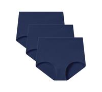 Lot de 3 soutiens-gorge taille haute XS 5XL en coton légèrement doublés pour femme, H, 4XL