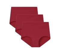 Lot de 3 soutiens-gorge taille haute XS 5XL en coton légèrement doublés pour femme, I, 4XL