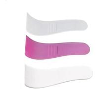 Lot de 3 spatules de nettoyage de cire pour cheveux, grattoirs de masque, applicateur en plastique, spatules de cire antiadhésive, crèmes épilatoires, outils d'épilation à la cire, nettoyants de la