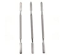 Lot de 3 Spatules en Acier Inoxydable pour Ciment Dentaire, Couteau de Sculpture et Outil de Modelage pour Résine Dentaire 3PCS