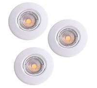 Lot de 3 spots encastrables LED, plafonniers, spots, mobiles Tween Light 78704