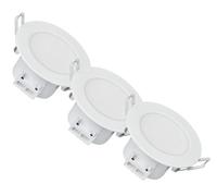 Lot de 3 spots LED encastrable BBC (RT2012/RE2020) IP65 - spécial salle de bain - 6.5W 570 LM 3000K - garantie 5 ans