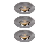 Lot de 3 spots LED encastrables extérieur zone plafond éclairage IP65 salle de bain Paulmann 994.61