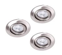 Lot de 3 spots LED encastrables Spots Lampes pivotantes Lampe brossée Paulmann 920.26