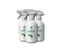 Lot de 3 - Spray tous insectes + anti-acariens 450 ML - Élimination Efficace et Sûre