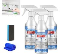 Lot de 3 sprays nettoyants pour climatiseur, sans lavage, désodorisant, sans rinçage