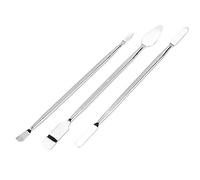 Lot de 3 spudgers en métal, outil de réparation d'ouverture de téléphone portable, levier fin en acier inoxydable à double extrémité, démonter le kit d'outils à main pour l'électronique, le téléphone