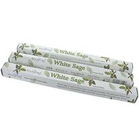 Lot de 3 Stamford Bâtons d'encens Sauge Blanc (lot de 20)