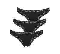 Lot de 3 String Femme Olivia like it 6006 102 0 0 S-XL Blanc, Noir, Nude