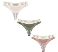 Lot De 3 Strings Pour Femme Avec Taille Basse - Taille Basse - Sous-Vêtements De Sport,Sous-Vêtements De String Féminin Sans Couture, Pas Femmes VPL, Souple Invisible,Gymnase,Yoga D,3XL(85-90kg)
