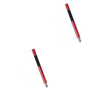 Lot de 3 Stylets capacitifs for écran Double, 1 Design, for tablettes, téléphones Portables, Dessin(Redx2pcs,Mediumx2pcs)