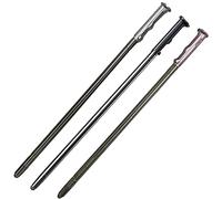 Lot de 3 stylets de rechange pour écran tactile LCD LG Stylo 5, Stylo 5 Plus, Q720 Boost AT&T TracFone Verizon Spectrum Xfinity T-Mobile Sprint Cricket sans fil (noir, argent, lavande métallique)