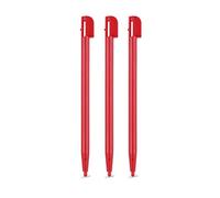 Lot de 3 stylets pour écran tactile Nintendo DS DSL Lite Rouge