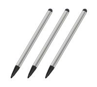 Lot de 3 stylets universels de haute précision numériques sans fil pour dessin artistique, éducation, travail, voyage, étude, maison, bureau