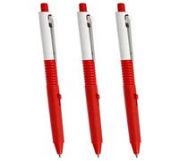 Lot de 3 stylos à bille à action pressée pour soulager le stress - Pulvérisateur d'eau pour étudiants et adultes - Pour écrire et détendre au quotidien