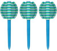 Lot De 3 Stylos À Bille De Décompression Pour Jouets De Bureau, Cadeaux Fantaisie Pour Enfants Et Étudiants (Bleu)