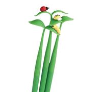Lot de 3 stylos à encre gel avec feuilles neutres - Cadeau idéal pour écrire un journal intime