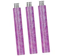 Lot de 3 stylos à ongles en acrylique à faible poids, parfaits pour les débutants et les experts en forme de fleur