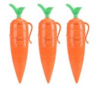 Lot de 3 stylos carotte avec enregistreur vocal Lecture des années 20 - Stylo à bille à écriture lisse pour jeunes utilisateurs