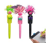 Lot de 3 stylos de boxe à encre - Stylos pour prendre des notes - pour journal créatif, artistes, travaux manuels, planification d'examens, dessin, classe, maison, cadeau