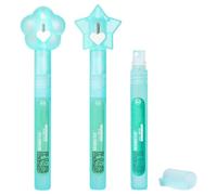 Lot de 3 stylos de pulvérisation confidentialité, gomme thermique, liquide blanc avec couvercle, liquide correcteur portable à séchage rapide pour documents, étiquettes, emballages, adresses d'exp