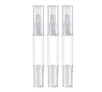Lot de 3 stylos de réparation d'ongles, 4 ml avec formule fortifiante, soin de manucure, pédicure pour salon de bain, voyage de nuit, accessoire pour homme et femme
