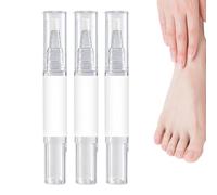 Lot de 3 stylos de réparation pour ongles - Formule nourrissante et fortifiante - Pour manucure, pédicure - Avec fonction apaisante des cuticules - Pour le quotidien, le salon, le bain, les voyages