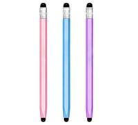 Lot de 3 Stylos pour écrans tactiles, Stylo pour Samsung/Xiaomi/Lenovo/iPad/Tablette Tactile, Haute Précision et Sensibilité