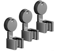 Lot de 3 supports à ventouse pour une installation murale sans effort et une organisation simplifiée des outils de nettoyage (C)