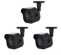 Lot de 3 supports de caméra d'extérieur pour Blink, réglables à 360° - Housse de protection pour système de caméra Blink Outdoor 4 (4e) et (3ème) (noir)