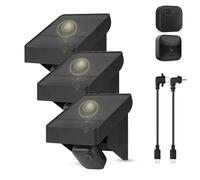 Lot de 3 supports de chargeur de panneau solaire compatibles avec caméra Blink Outdoor 4 (4e génération)/Blink Outdoor (3e génération) XT3/XT2/XT, panneau solaire Blink avec batterie intégrée