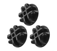Lot de 3 supports de connecteur central à 4 voies pour support de toit de tonnelle - pour bloc de joint en plastique durable, pour une installation facile, pièce de rechange compatible avec Stan