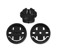 Lot de 3 supports de fixation pour ordinateur de vélo Bryton pour Cateye pour chronomètre, GPS, accessoires de cyclisme en plastique noir