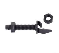 Lot de 3 supports de flèches en plastique pour arc recourbé et arc composé - Support de flèches à visser au centre, design léger de 2 g pour la pratique de la cible