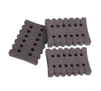 Lot de 3 supports de flèches, séparateur de flèches en mousse EVA pour 12 flèches, étagère portable de protection de flèche, accessoire pour le rangement de flèches, noir