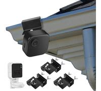 Lot de 3 supports de gouttière pour toute nouvelle caméra extérieure Blink avec sortie murale pour Blink Sync Module 2, vision parfaite pour votre caméra de surveillance Blink - Noir