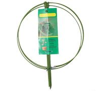 Lot de 3 supports de jardin pour plantes, parfaits pour pivoines, tomates et autres variétés touffues (22 cm)