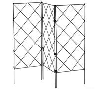 Lot de 3 supports de jardinage robustes pliables pour plantes grimpantes 20 x 53 cm (20 x 53 cm)