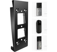 Lot de 3 supports de montage de sonnette Ring / Support de réglage de l'angle de revêtement en vinyle pour sonnette filaire Ring Plus & Pro 2025 et toute nouvelle caméra de sonnette vidéo Blink 2e