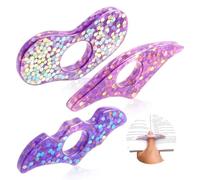 Lot de 3 supports de page de livre en résine en forme de cœur, marque-pages faits à la main, accessoires de lecture pour enseignants, amateurs de livres, cadeaux pour les amateurs de livres