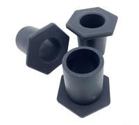 Lot de 3 supports de parasol pour pied de table - Améliore la verticalité du parasol - Convient pour une tige de 37 mm et un trou de base de 48 mm pour une utilisation sur terrasse