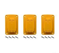 Lot de 3 supports de perceuse pour outils Dewalt 12 V, 20 V et 18 V, support de rangement mural avec vis, matériau plastique pour une gestion efficace des outils