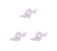 Lot de 3 supports de pied de biche réutilisables 4124112-01 pour surjeteuse et reprisage