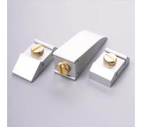 Lot de 3 supports de serrage en aluminium avec poignées ergonomiques pour une fixation stable du papier abrasif dans divers scénarios de polissage et de meulage