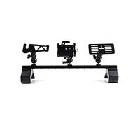 Lot de 3 supports de tableau de bord, support de radio, support de téléphone, support de talkie-walkie de voiture, support multifonction pour voiture (convient pour LR Defender 2020-2023)