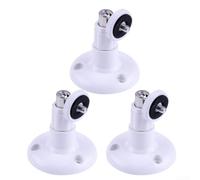 Lot de 3 supports muraux pour caméra de sécurité pivotant à 360° et inclinaison à 90° pour caméra Wyze Cam Pan Outdoor pour Arlo Pro Ultra Intérieur ou extérieur