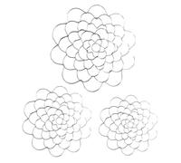 Lot de 3 Supports pour Arrangement Floral, Grenouille de Fleurs, réutilisables, Structures de Support de, Vase séparateur de Fleurs, séparateur de Fleurs, pour Fixation de, Bouquets
