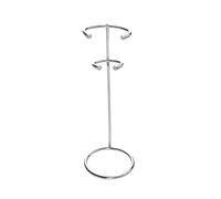 Lot de 3 supports pour mousseur à lait portatifs - Support robuste (argenté) KzW804 (A, taille unique)