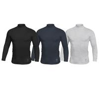 Lot de 3 t-shirts à manches longues Sergio Tacchini : 2 x Noir + 1 Gris / Taille XL